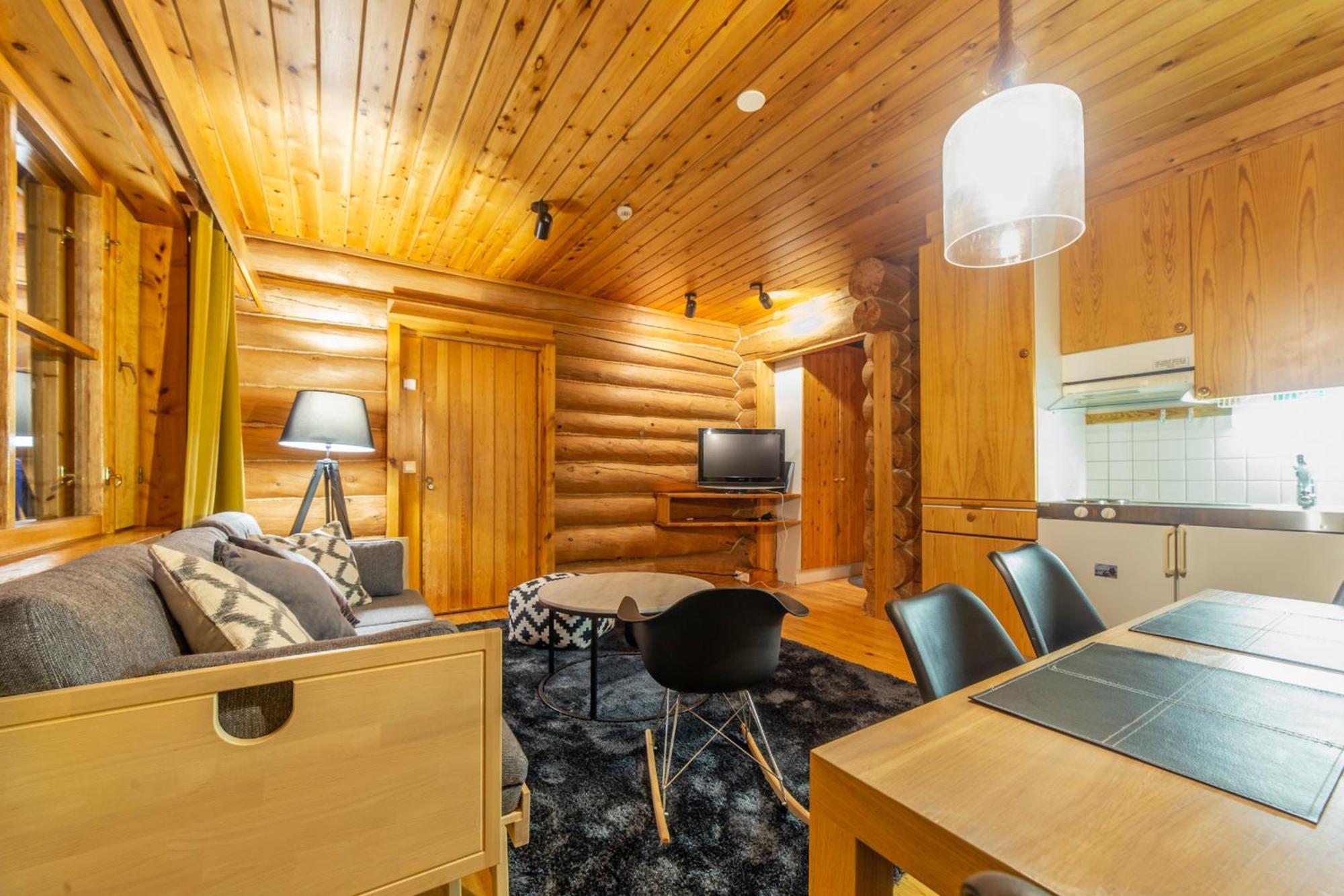 Kuukkeli Log Houses Aurora Resort Saariselka Camera foto