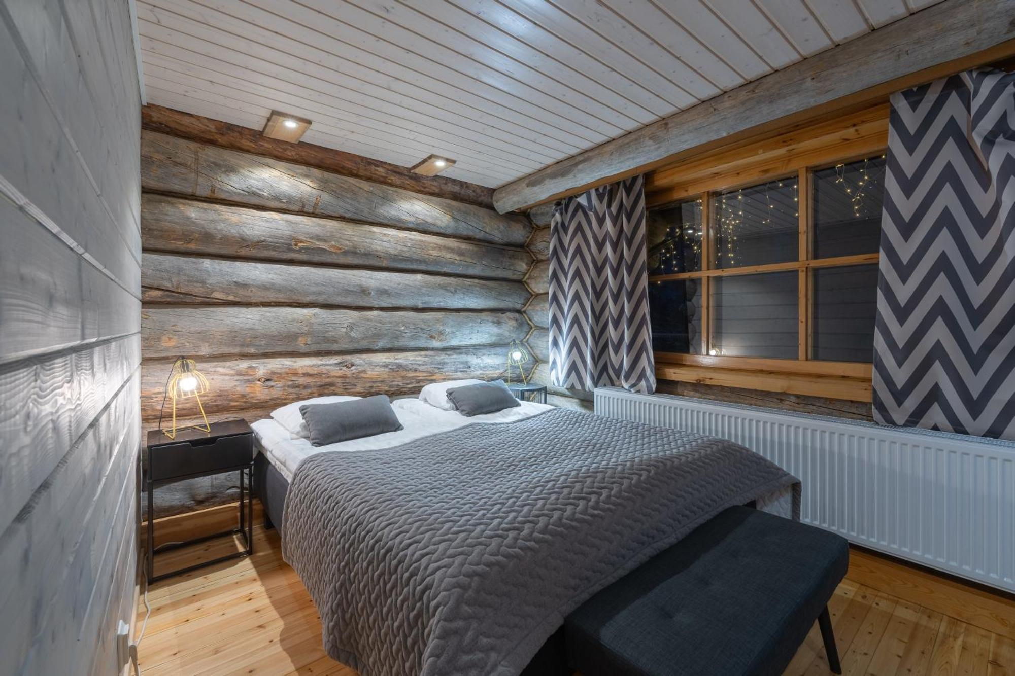 Kuukkeli Log Houses Aurora Resort Saariselka Esterno foto