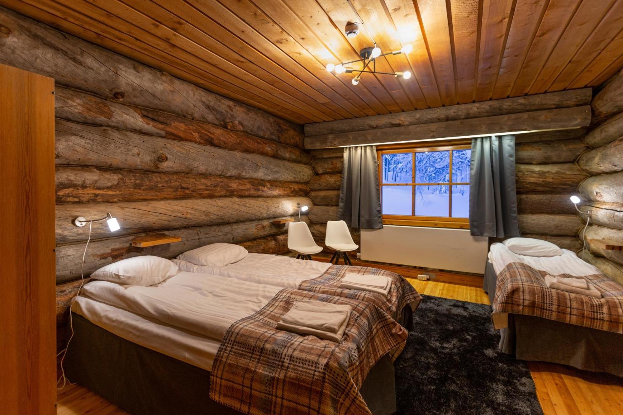 Kuukkeli Log Houses Aurora Resort Saariselka Camera foto