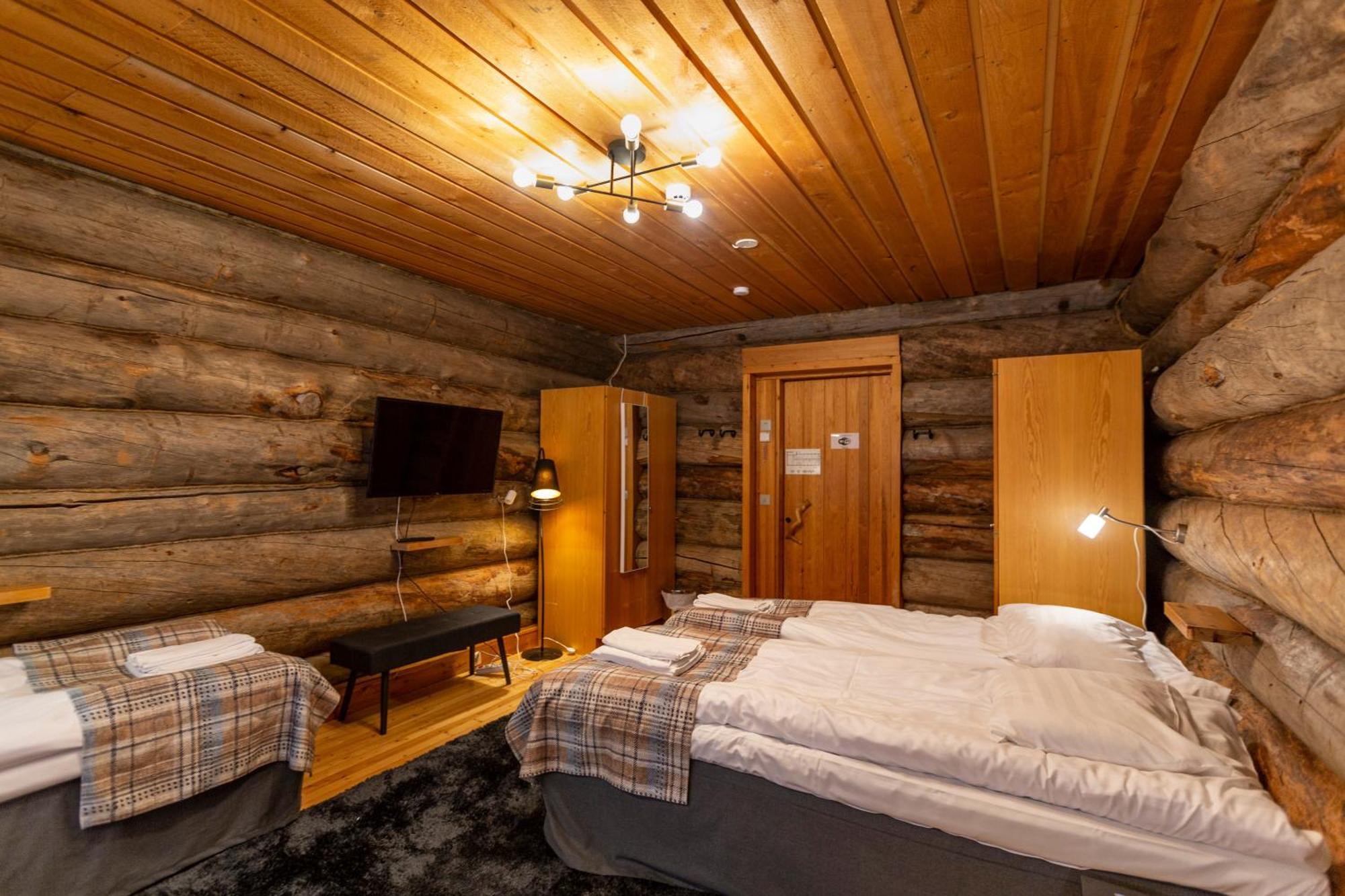 Kuukkeli Log Houses Aurora Resort Saariselka Camera foto