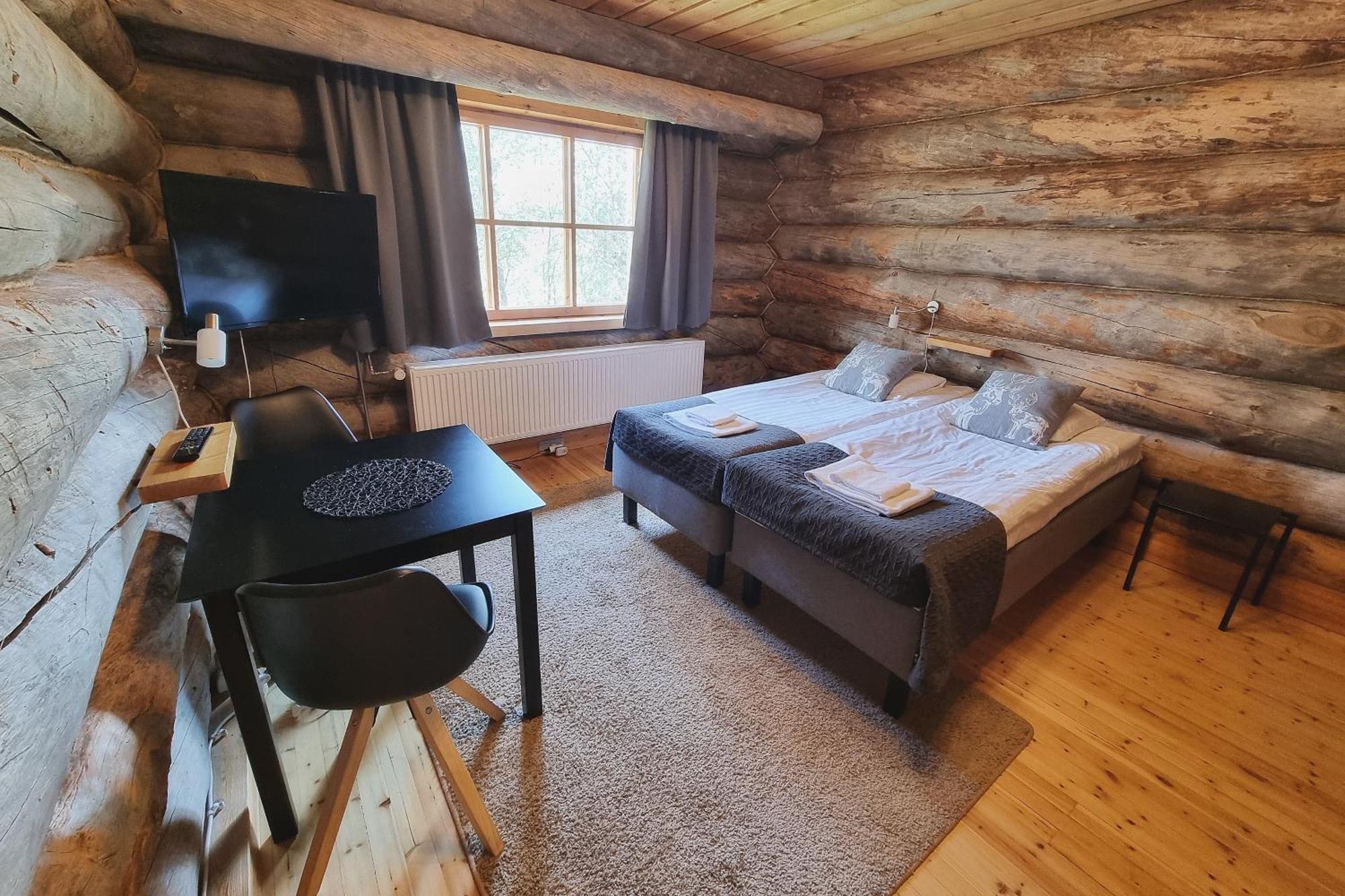 Kuukkeli Log Houses Aurora Resort Saariselka Esterno foto