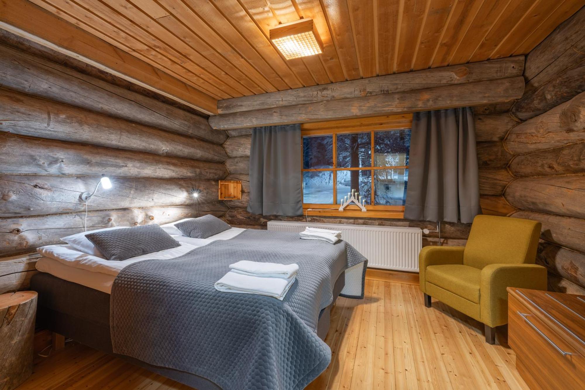 Kuukkeli Log Houses Aurora Resort Saariselka Esterno foto