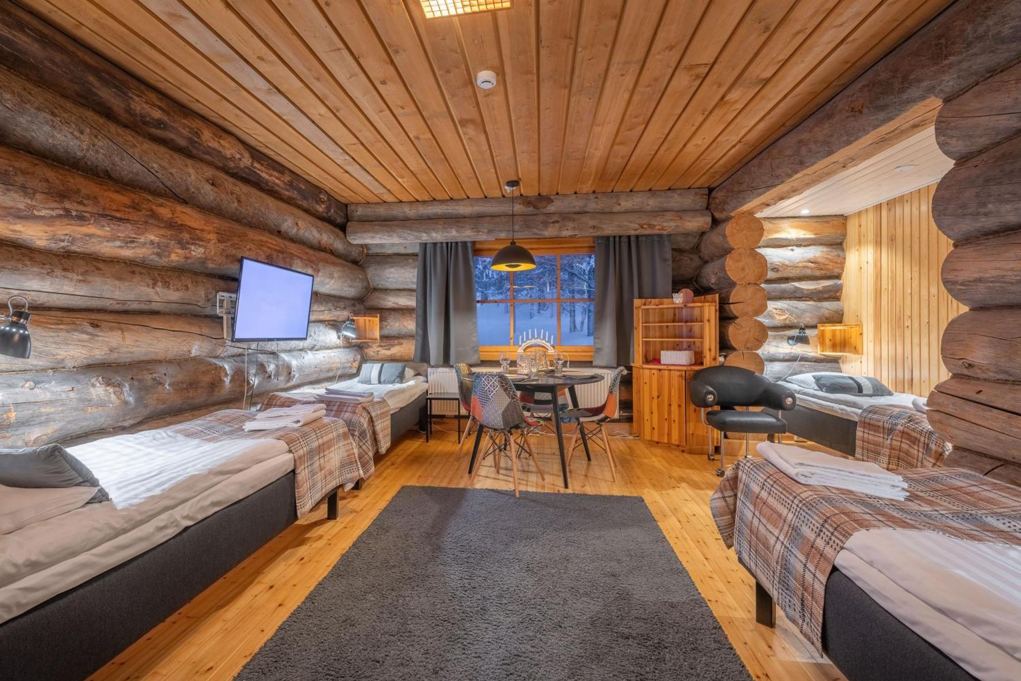 Kuukkeli Log Houses Aurora Resort Saariselka Camera foto