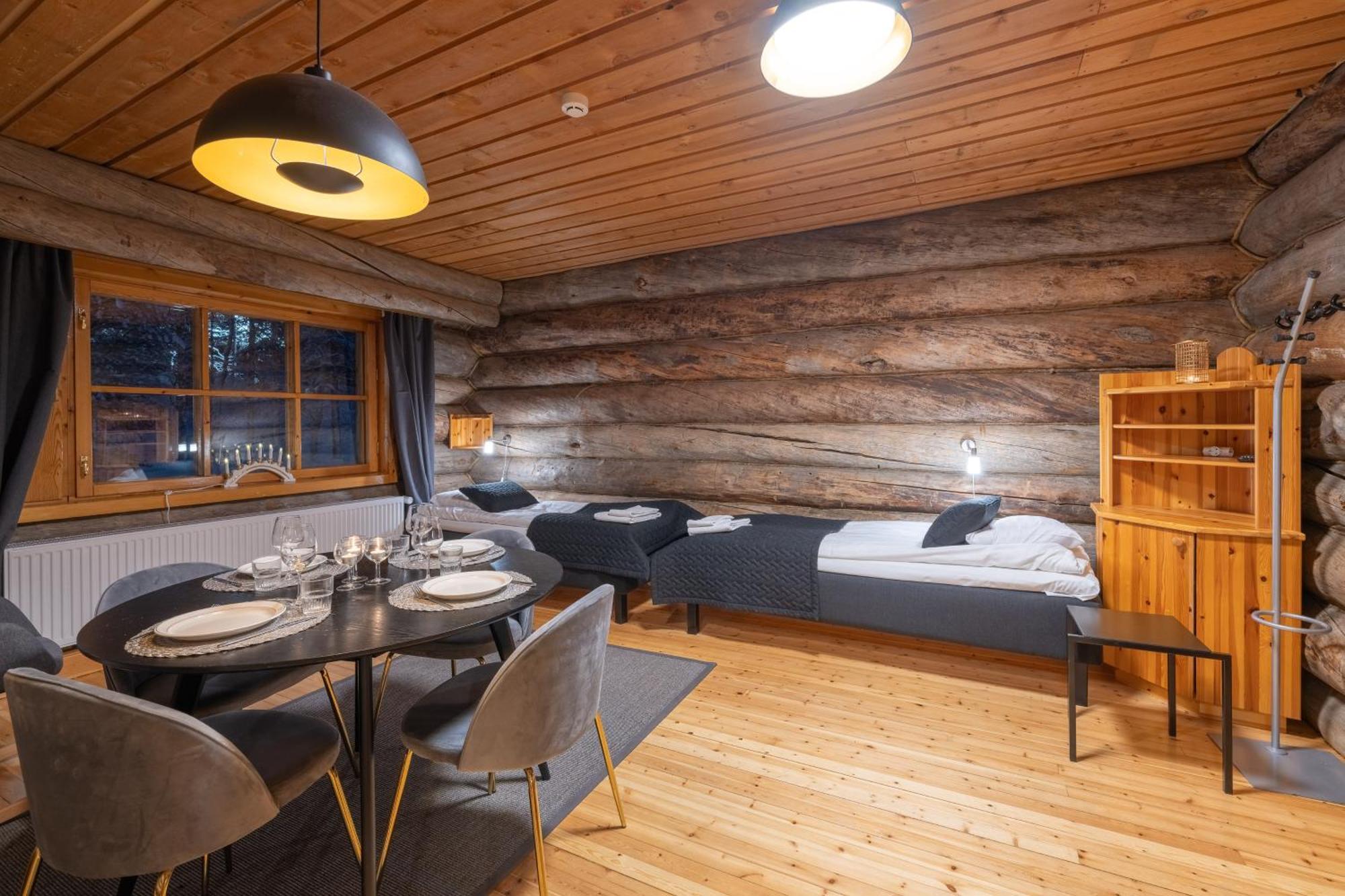 Kuukkeli Log Houses Aurora Resort Saariselka Camera foto